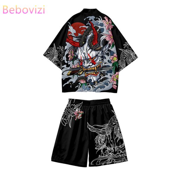 kimono shorts harajuku japanese traditional demon print kimono suit cosplay samurai haori men anime cardigan beach yukata set, Red
kimono shorts harajuku japanese traditional demon print kimono suit cosplay samurai haori men anime cardigan beach yukata set, Red
