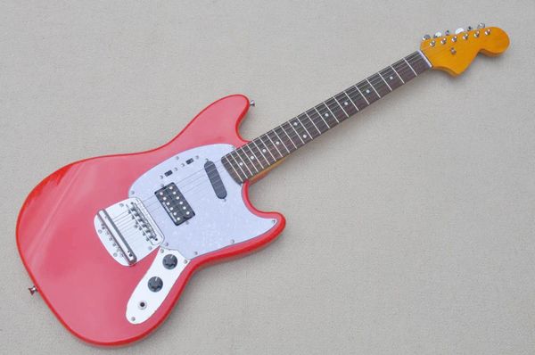 red body electric guitar with rosewood fingerboard white pearl pickguard chrome hardware provide customized services
red body electric guitar with rosewood fingerboard white pearl pickguard chrome hardware provide customized services