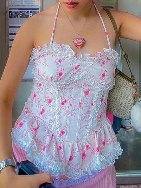 women's tanks & camis women's halter crop navel square neck sleeveless camisole patchwork lace graphic print ruffle trim kawaii ta, White
women's tanks & camis women's halter crop navel square neck sleeveless camisole patchwork lace graphic print ruffle trim kawaii ta, White