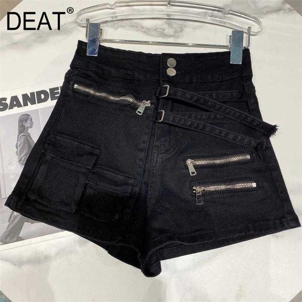 deat women street washing water for zipper locomotives denim shorts high waist fashion spring summer 11d9310 210709, White;black
deat women street washing water for zipper locomotives denim shorts high waist fashion spring summer 11d9310 210709, White;black