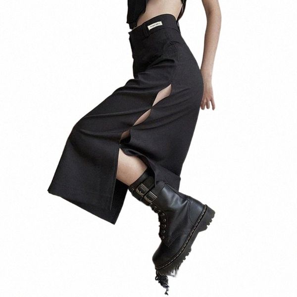 high street skirt fashion 2022 summer loose casual hipster designer thin hollow out split fork solid color waist skirts b9f2#, Black
high street skirt fashion 2022 summer loose casual hipster designer thin hollow out split fork solid color waist skirts b9f2#, Black