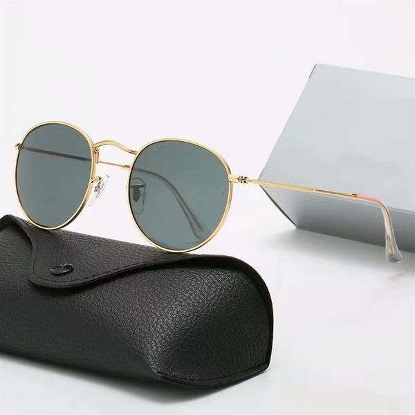 classic round luxury designer sunglasses men's and women's polarized uv 400 metal frame polarized lenses with box2791, White;black
classic round luxury designer sunglasses men's and women's polarized uv 400 metal frame polarized lenses with box2791, White;black