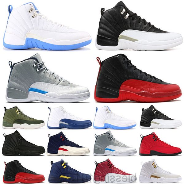 12 12s jumpman men basketballs shoes black dark concord indigo reverse flu game sunrise bulls white grey fiba mens sneakers kk88
12 12s jumpman men basketballs shoes black dark concord indigo reverse flu game sunrise bulls white grey fiba mens sneakers kk88