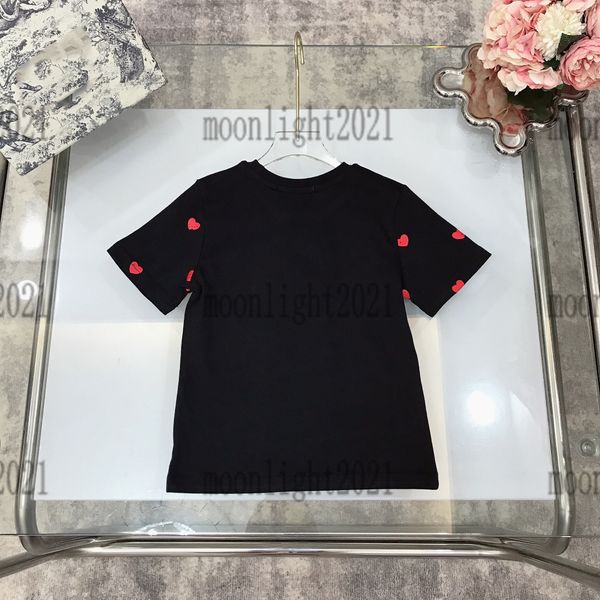 22ss heart printing newly boys t-shirts black color custom made brand designer kids cotton tees short sleeve t shirts round neck high end fa, Blue
22ss heart printing newly boys t-shirts black color custom made brand designer kids cotton tees short sleeve t shirts round neck high end fa, Blue