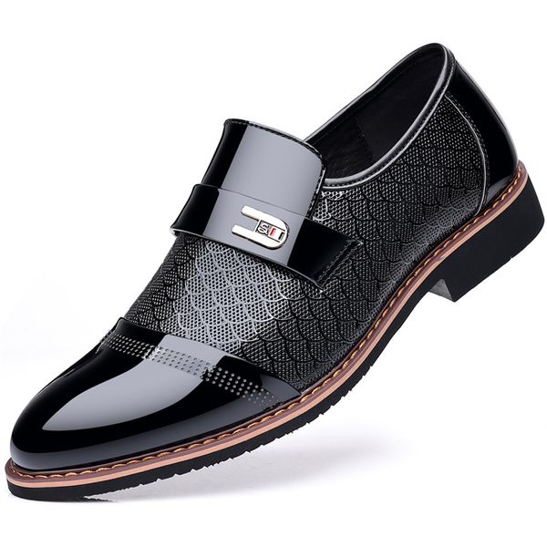 new 2022 elegant men dress shoes black leather fish scale pattern party wedding shoes for men office shoes male footwear, Black;brown
new 2022 elegant men dress shoes black leather fish scale pattern party wedding shoes for men office shoes male footwear, Black;brown