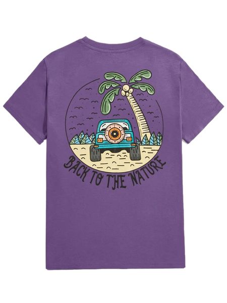 romwe x shakeurbrain guys slogan tropical graphic tee g5hb#, White;black