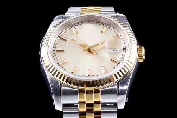 bp factory asian watch 2813 sports automatic mechanical luxury men's watch 116233 model 36mm champagne diamond dial sapphire glass, Slivery;brown
bp factory asian watch 2813 sports automatic mechanical luxury men's watch 116233 model 36mm champagne diamond dial sapphire glass, Slivery;brown