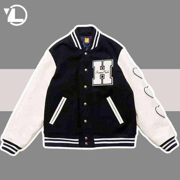 vintage patchwork baseball jackets men women street letter flocking varsity bomber jacket hip hop oversized college coats couple t220816, Black;brown
vintage patchwork baseball jackets men women street letter flocking varsity bomber jacket hip hop oversized college coats couple t220816, Black;brown