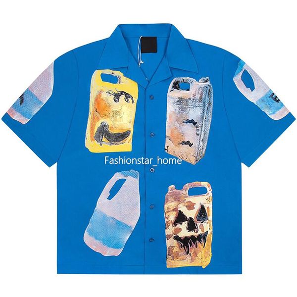 22ss new vacation beach blue tee water bottle summer limited high end designer street hawaii short sleeve shirt breathable fashion man women, White;black
22ss new vacation beach blue tee water bottle summer limited high end designer street hawaii short sleeve shirt breathable fashion man women, White;black