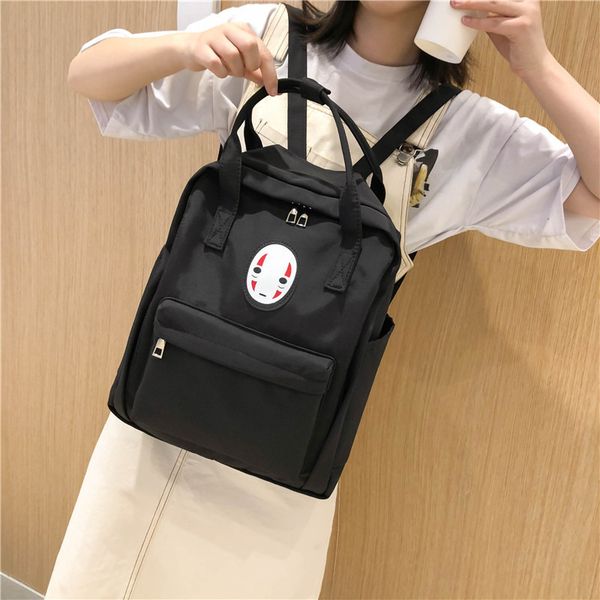 nylon no face man backpack bags waterproof travel bags for man women japanese anime spirited away boys schoolbag 220611
nylon no face man backpack bags waterproof travel bags for man women japanese anime spirited away boys schoolbag 220611