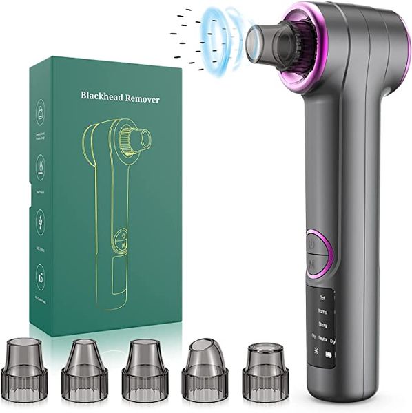 blackhead remover vacuum upgraded visible facial pore cleaner with led filling light acne comedone pimple extractor tools
blackhead remover vacuum upgraded visible facial pore cleaner with led filling light acne comedone pimple extractor tools