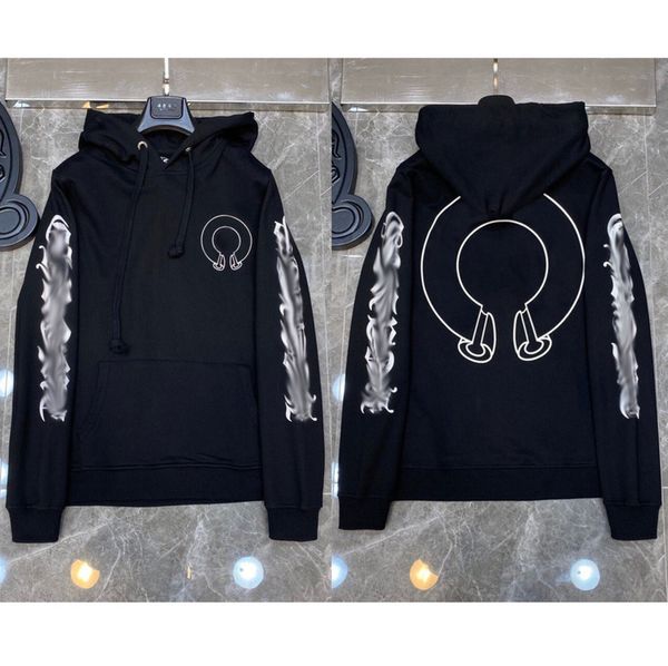 loose mens fashion sweatshirts classic brand ch designer hoodie horseshoe sanskrit print luxury zipper jacket pullover hooded coat women sw, Black
loose mens fashion sweatshirts classic brand ch designer hoodie horseshoe sanskrit print luxury zipper jacket pullover hooded coat women sw, Black
