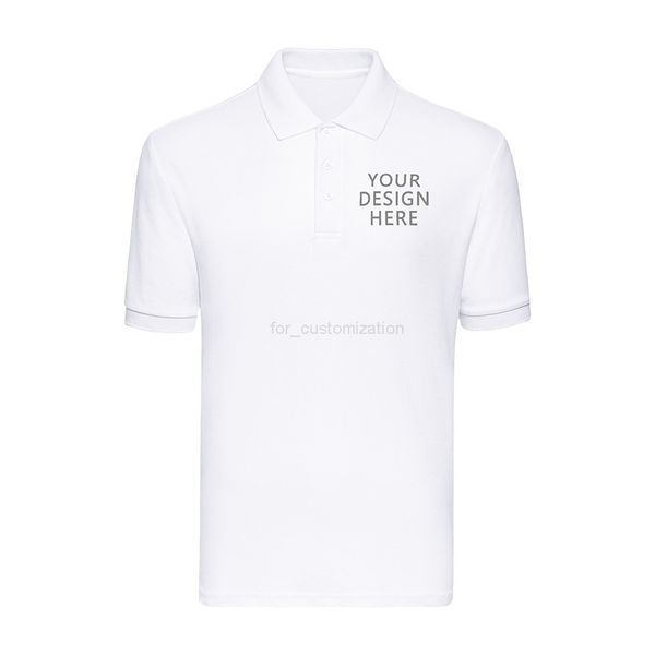 2022 for_customization 2022 for_customization custom cotton polo shirt for men personalized golf jersey embroidered or print text & in front, White;black
2022 for_customization 2022 for_customization custom cotton polo shirt for men personalized golf jersey embroidered or print text & in front, White;black