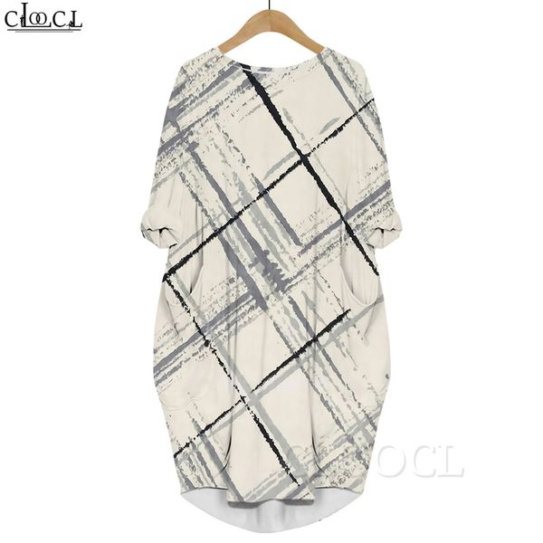 women dress retro tartan pattern 3d graphics printed dress long sleeve fashion gown pocket dress plus size 220616, Black;gray
women dress retro tartan pattern 3d graphics printed dress long sleeve fashion gown pocket dress plus size 220616, Black;gray