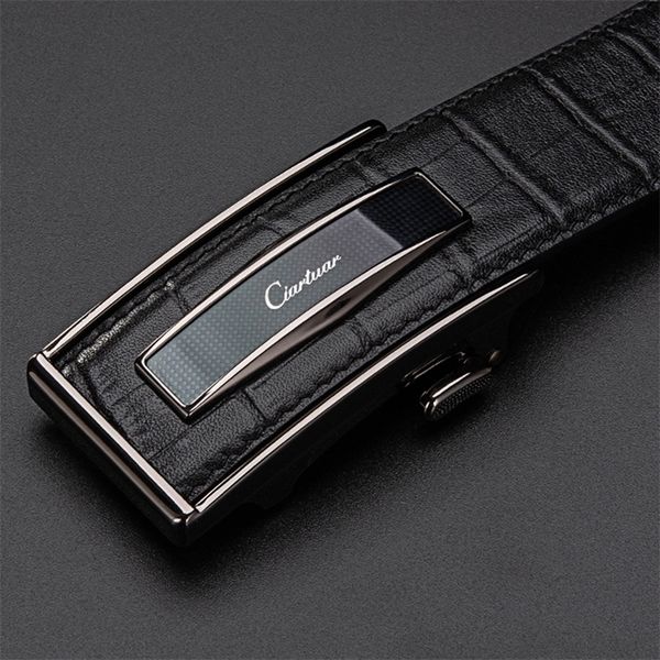 ciartuar leather belt automatic buckle s for men genuine waist mens luxury designer fashion strap 220402, Black;brown
ciartuar leather belt automatic buckle s for men genuine waist mens luxury designer fashion strap 220402, Black;brown