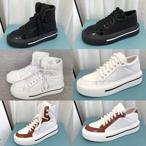 luxury mens designer shoes women macro re-nylon and brushed leather high-sneakers low-platform trainers black white outdoor casual
luxury mens designer shoes women macro re-nylon and brushed leather high-sneakers low-platform trainers black white outdoor casual