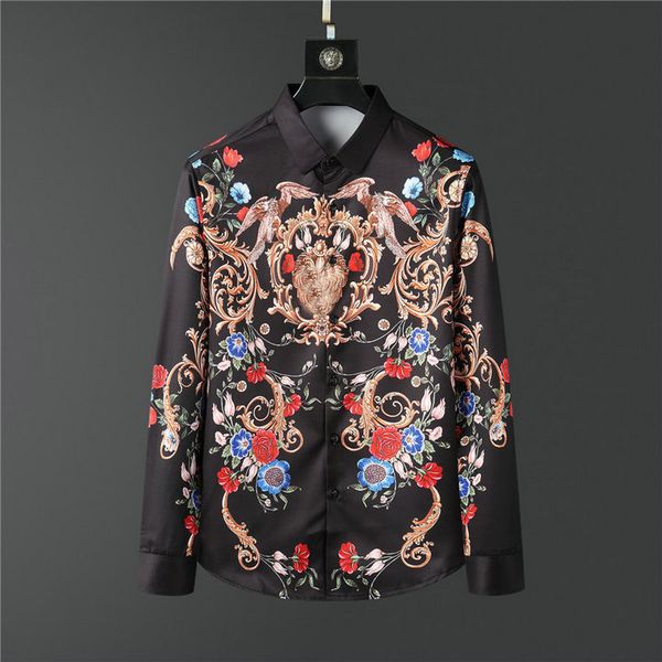 22 medus designers shirts mens dresses fashion t shirts long sleeve animal flowers printing plant fit t-shirts luxurys clothes vercace shir, White;black
22 medus designers shirts mens dresses fashion t shirts long sleeve animal flowers printing plant fit t-shirts luxurys clothes vercace shir, White;black