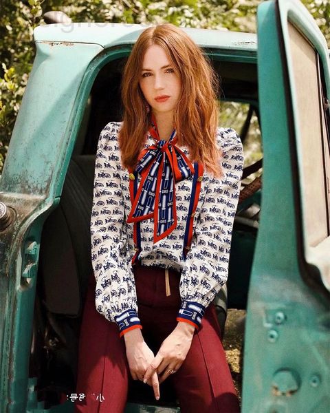 women's polos designer early spring high-end printed ribbon bow fashion small shirt long sleeved ibgn, White
women's polos designer early spring high-end printed ribbon bow fashion small shirt long sleeved ibgn, White