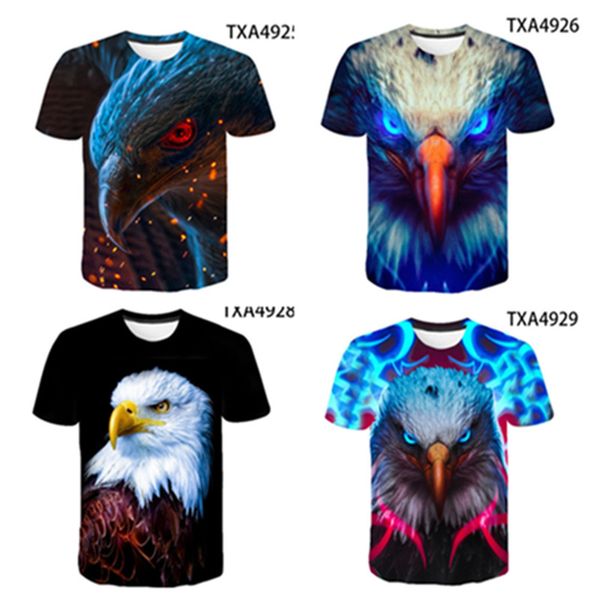 new boys girls eagle print t-shirt 3d print short sleeve casual streetwear summer cotton, Black;green
new boys girls eagle print t-shirt 3d print short sleeve casual streetwear summer cotton, Black;green
