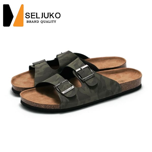 2022new summer men beach cork slippers casual double buckle clogs slides man slip on outside slipper shoe plus size 35-4, Black
2022new summer men beach cork slippers casual double buckle clogs slides man slip on outside slipper shoe plus size 35-4, Black