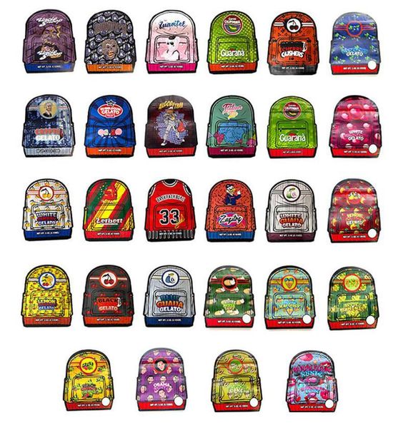 100pcs mixed style unique shape 3.5g package packaging bag mylar bags eighth yunglb runtz mcru ntz backpack boyz sharklato jokes up
100pcs mixed style unique shape 3.5g package packaging bag mylar bags eighth yunglb runtz mcru ntz backpack boyz sharklato jokes up