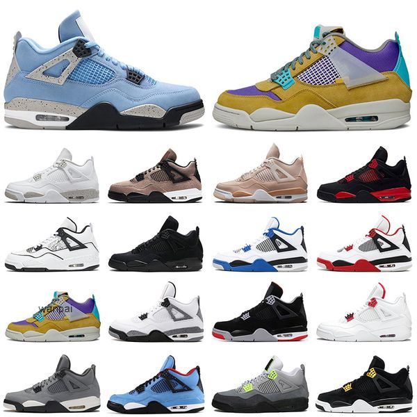 4 4s men basketball shoes university blue white oreo taupe haze black cat diy shimmer motosports womens mens trainers sports sneakers size
4 4s men basketball shoes university blue white oreo taupe haze black cat diy shimmer motosports womens mens trainers sports sneakers size