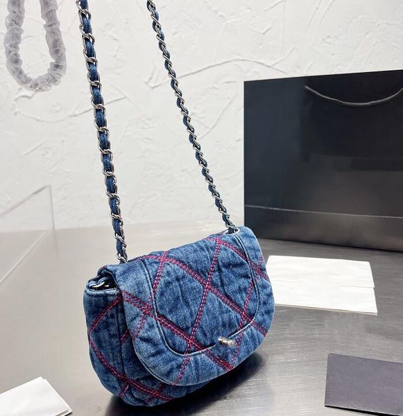womens mini denim beach flap bag blue vintage quilted diamond silver hardware metal chain crossbody bag designer ladies shoulder handbags cl
womens mini denim beach flap bag blue vintage quilted diamond silver hardware metal chain crossbody bag designer ladies shoulder handbags cl
