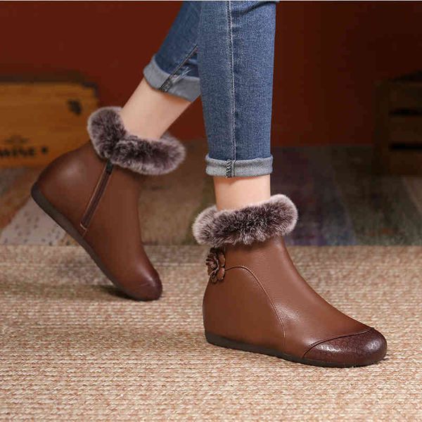slippers winter short tube snow boots women's leather plush thickened warm flat bottom large mother's cotton vgr5, Black
slippers winter short tube snow boots women's leather plush thickened warm flat bottom large mother's cotton vgr5, Black