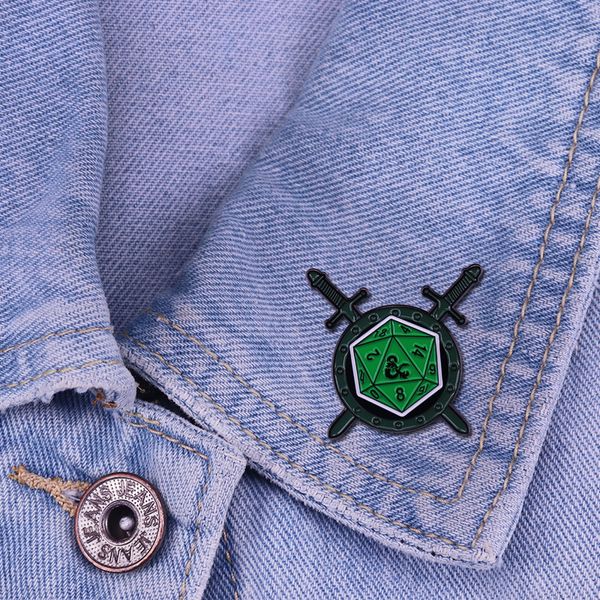 face dice metal enamel brooch fashion personality dice game dragon badge pin cartoon trendy costume backpack jewelry gift, Blue
face dice metal enamel brooch fashion personality dice game dragon badge pin cartoon trendy costume backpack jewelry gift, Blue