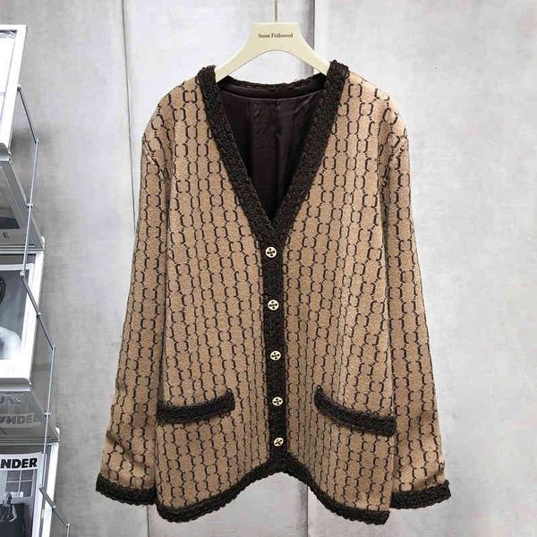 women's knits & tees 21 autumn and winter wool knitted cardigan women's design sense single breasted letter jacquard sweater jacke, White
women's knits & tees 21 autumn and winter wool knitted cardigan women's design sense single breasted letter jacquard sweater jacke, White