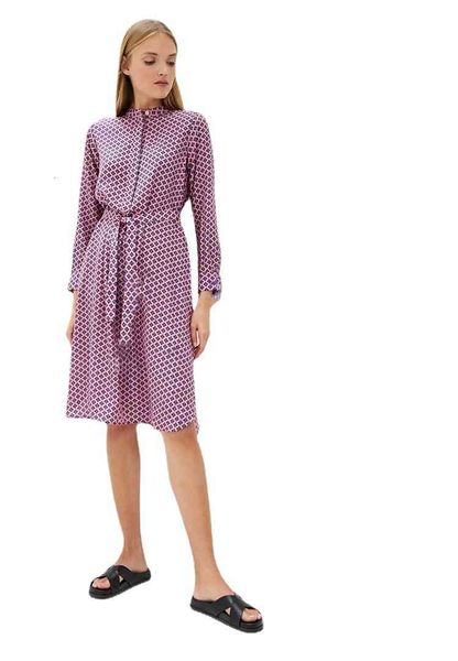 casual dresses max italy spring mulberry silk digital printing round neck long sleeve dress, Black;gray
casual dresses max italy spring mulberry silk digital printing round neck long sleeve dress, Black;gray