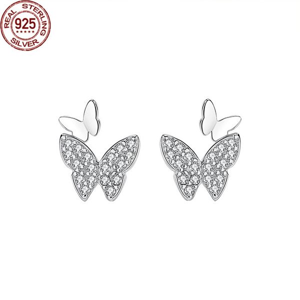 2022 micro inlaid butterfly earrings charms women's s 999 sterling silver mori series versatile exquisite for women fine jewelry, Golden
2022 micro inlaid butterfly earrings charms women's s 999 sterling silver mori series versatile exquisite for women fine jewelry, Golden