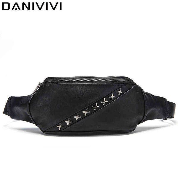 pu leather mens hip bag rivet design fanny pack male waist for mobile phone travel shoulder chest suits for 2022 220610
pu leather mens hip bag rivet design fanny pack male waist for mobile phone travel shoulder chest suits for 2022 220610