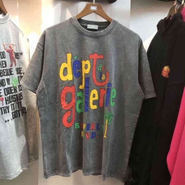 br designer shirt gallerydepts fashion european american same wash used loose men's and women's short sleeve t-shirt trend shirts, White;black
br designer shirt gallerydepts fashion european american same wash used loose men's and women's short sleeve t-shirt trend shirts, White;black