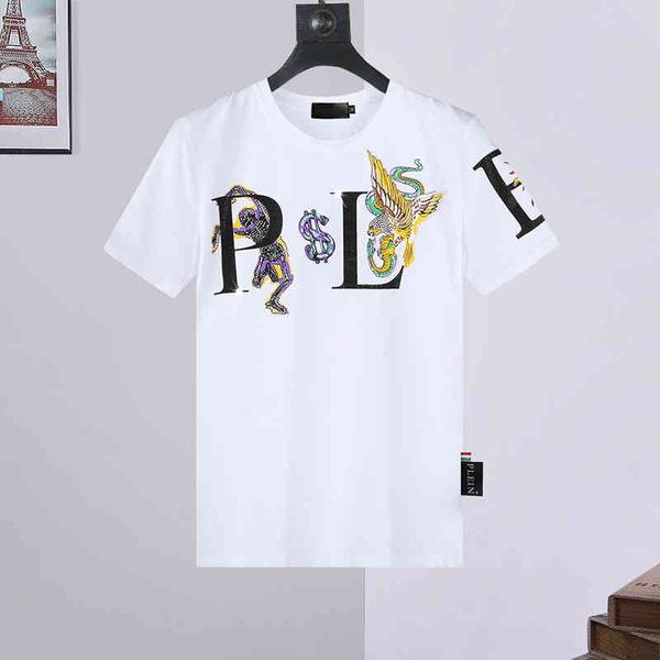 2022 s/s plein european station short sleeve men's round neck t-shirt domineering casual couple pp diamond print skull t, White;black
2022 s/s plein european station short sleeve men's round neck t-shirt domineering casual couple pp diamond print skull t, White;black