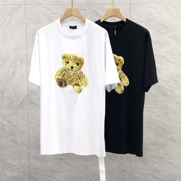 summer mens womens designers t shirts for men s fashion bear luxurys letter embroidery tshirts clothing ces short sleeved tshirt m-xxxl, White;black
summer mens womens designers t shirts for men s fashion bear luxurys letter embroidery tshirts clothing ces short sleeved tshirt m-xxxl, White;black