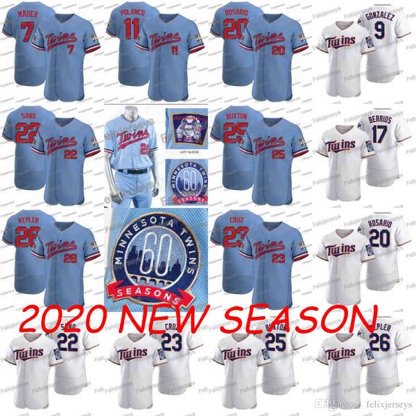 2020 new 26 max kepler eddie rosario jorge polanco nelson cruz byron buxton jonathan schoop jose berrios joe mauer miguel sano jersey, Black
2020 new 26 max kepler eddie rosario jorge polanco nelson cruz byron buxton jonathan schoop jose berrios joe mauer miguel sano jersey, Black