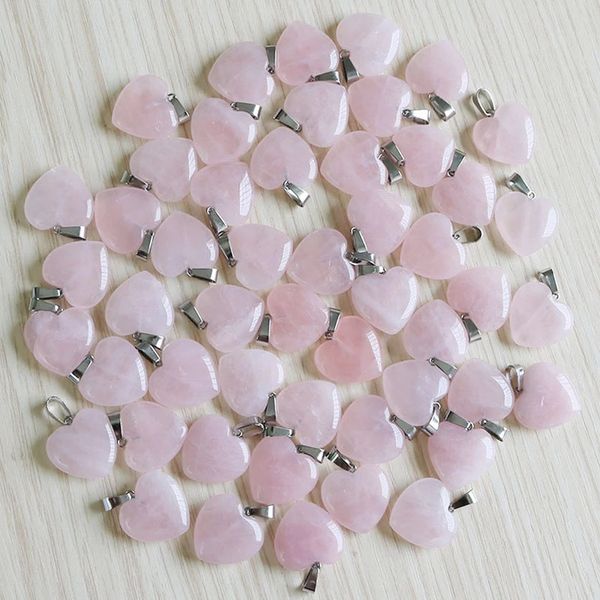rose quartzs crystal natural stone charms heart pendants fashion beads 20mm for diy jewelry making gemstones, Bronze;silver
rose quartzs crystal natural stone charms heart pendants fashion beads 20mm for diy jewelry making gemstones, Bronze;silver