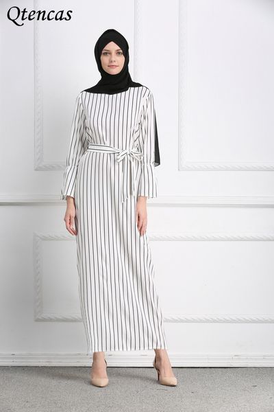 muslim dress women turkey abaya dubai stripe flared sleeves turkish dresses arabic islam clothing kaftan caftan vestidos largos, Red
muslim dress women turkey abaya dubai stripe flared sleeves turkish dresses arabic islam clothing kaftan caftan vestidos largos, Red
