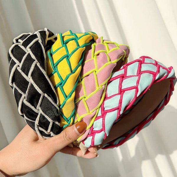 fashion women headband wide side braided hairband individuality hand-woven headwear girls hair accessories, Slivery;white
fashion women headband wide side braided hairband individuality hand-woven headwear girls hair accessories, Slivery;white