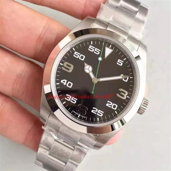 luxury watch air-king men's watch 40mm 116900 black dial arabic digital automatic movement stainless steel origi2382, Slivery;brown
luxury watch air-king men's watch 40mm 116900 black dial arabic digital automatic movement stainless steel origi2382, Slivery;brown