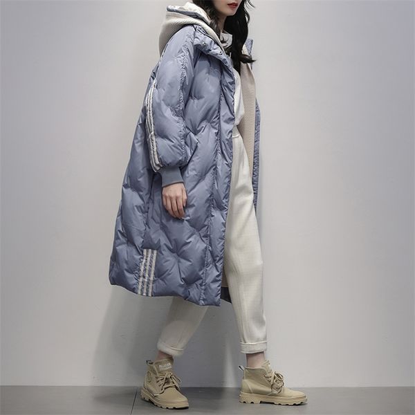 bella new black hooded warm down coat long jacket winter loose down jackets female overcoat thick parkas lady outwears 201019
bella new black hooded warm down coat long jacket winter loose down jackets female overcoat thick parkas lady outwears 201019