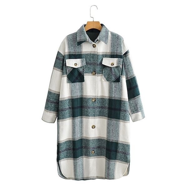 yiciya plus size women's jacket fashion long coats autumn winter women green plaid long coat jacket casual warm overcoat 201223, Black
yiciya plus size women's jacket fashion long coats autumn winter women green plaid long coat jacket casual warm overcoat 201223, Black