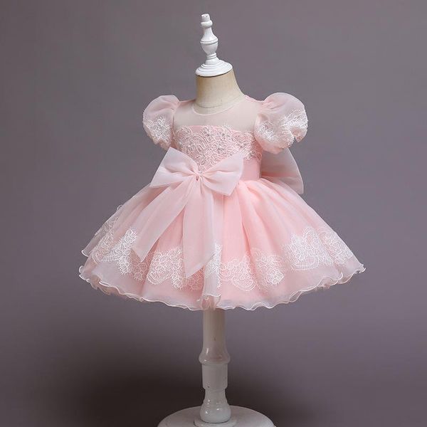 girl's dresses puff sleeve embroidery big bow baby girl baptismal dress pearl princess kid's toddler clothes for borns vestidos 1, Red;yellow
girl's dresses puff sleeve embroidery big bow baby girl baptismal dress pearl princess kid's toddler clothes for borns vestidos 1, Red;yellow