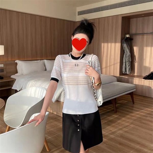 women's knits & tees xiaoxiangfeng black-and-white contrast color striped hollow round neck knitted fashion slim fit perspective net re
women's knits & tees xiaoxiangfeng black-and-white contrast color striped hollow round neck knitted fashion slim fit perspective net re
