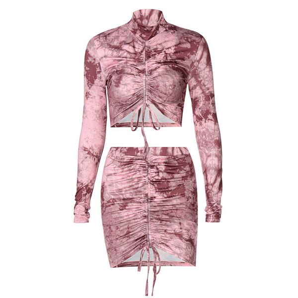 casual dresses fashion autumn long sleeved printed drawstring short miri wrap hip skirt, two piece set, Black;gray
casual dresses fashion autumn long sleeved printed drawstring short miri wrap hip skirt, two piece set, Black;gray