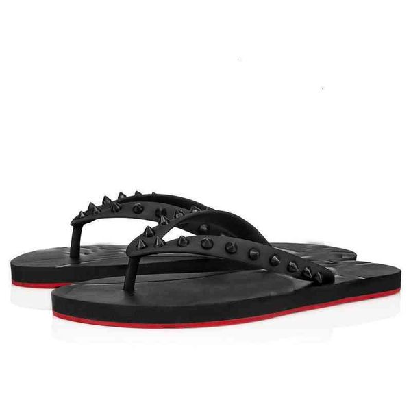 luxury designer sandals men's red rubber sole loubi flip-flops flat slippers rivet flats outdoor beach casual cool 568u 3ofo, Black
luxury designer sandals men's red rubber sole loubi flip-flops flat slippers rivet flats outdoor beach casual cool 568u 3ofo, Black