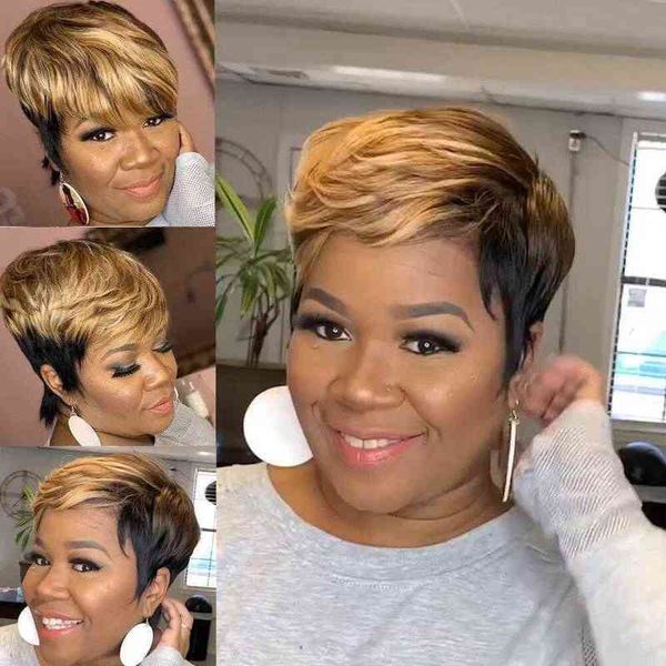 nxy wigs era highlight synthetic s short straight pixie cut hair bob honey gold mix black for woman 220528, Black;brown
nxy wigs era highlight synthetic s short straight pixie cut hair bob honey gold mix black for woman 220528, Black;brown
