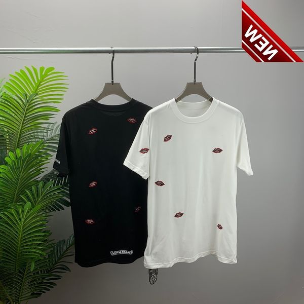 2022 summer new ch crowe short sleeve t-shirt men's round neck pullover cross sanskrit embroidery trend, White;black
2022 summer new ch crowe short sleeve t-shirt men's round neck pullover cross sanskrit embroidery trend, White;black