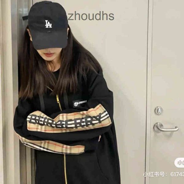 brand 2023 designer classic b br hoodies jacket coats european station fashion br autumn winter check stitched, Black
brand 2023 designer classic b br hoodies jacket coats european station fashion br autumn winter check stitched, Black